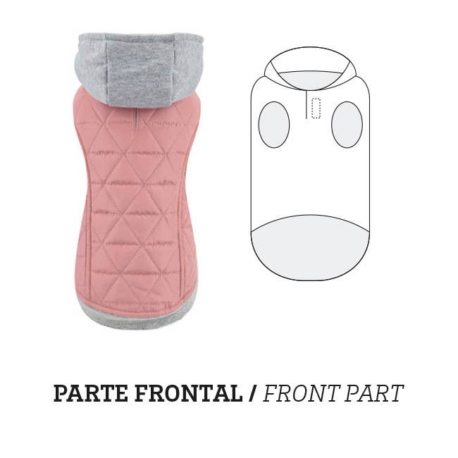 Nayeco - Pilot Pink Hættetrøje