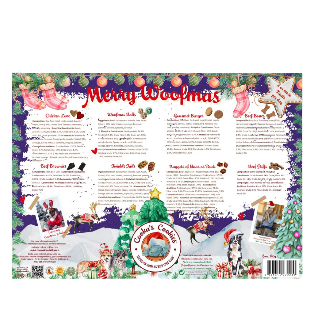 Cooka's Cookies - Juleadventskalender til hunde (Premium Edition)
