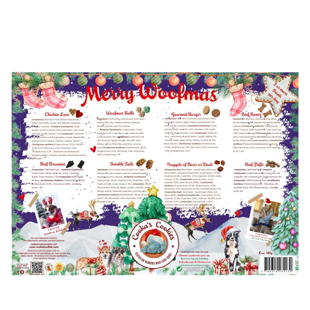 Cooka's Cookies - Juleadventskalender til hunde (Premium Edition)