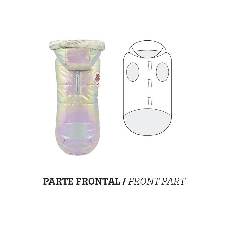 Nayeco - Planet Grey jakke med hætte