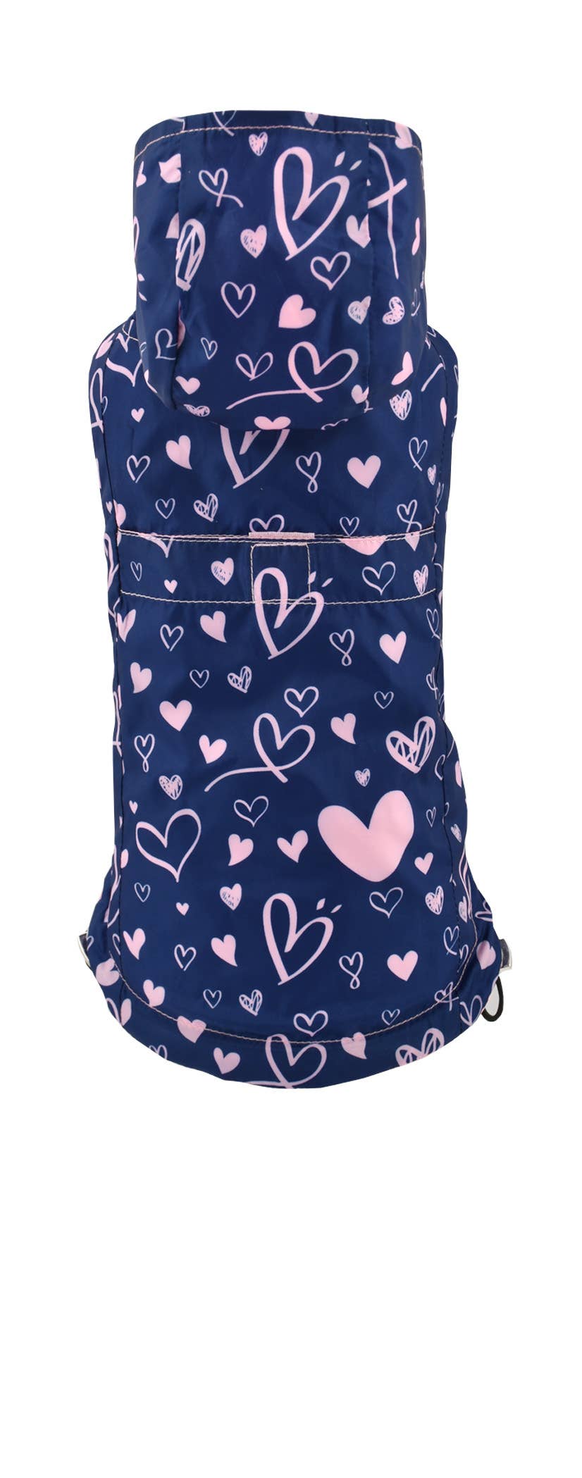 Nayeco - Vendbar Regnjakke Rosa-Kærlighed