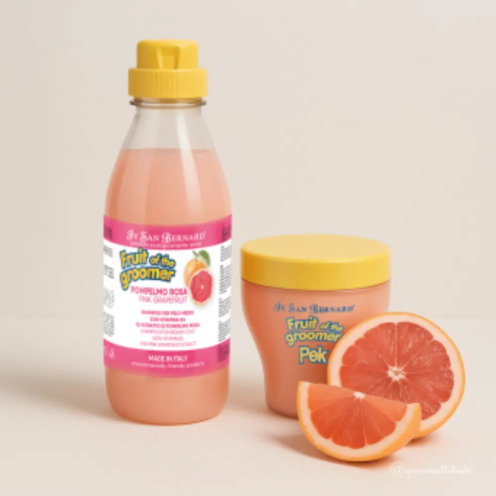 Pink Grapefruit Shampoo - Hundeshampoo til Mellempelsede Hunde
