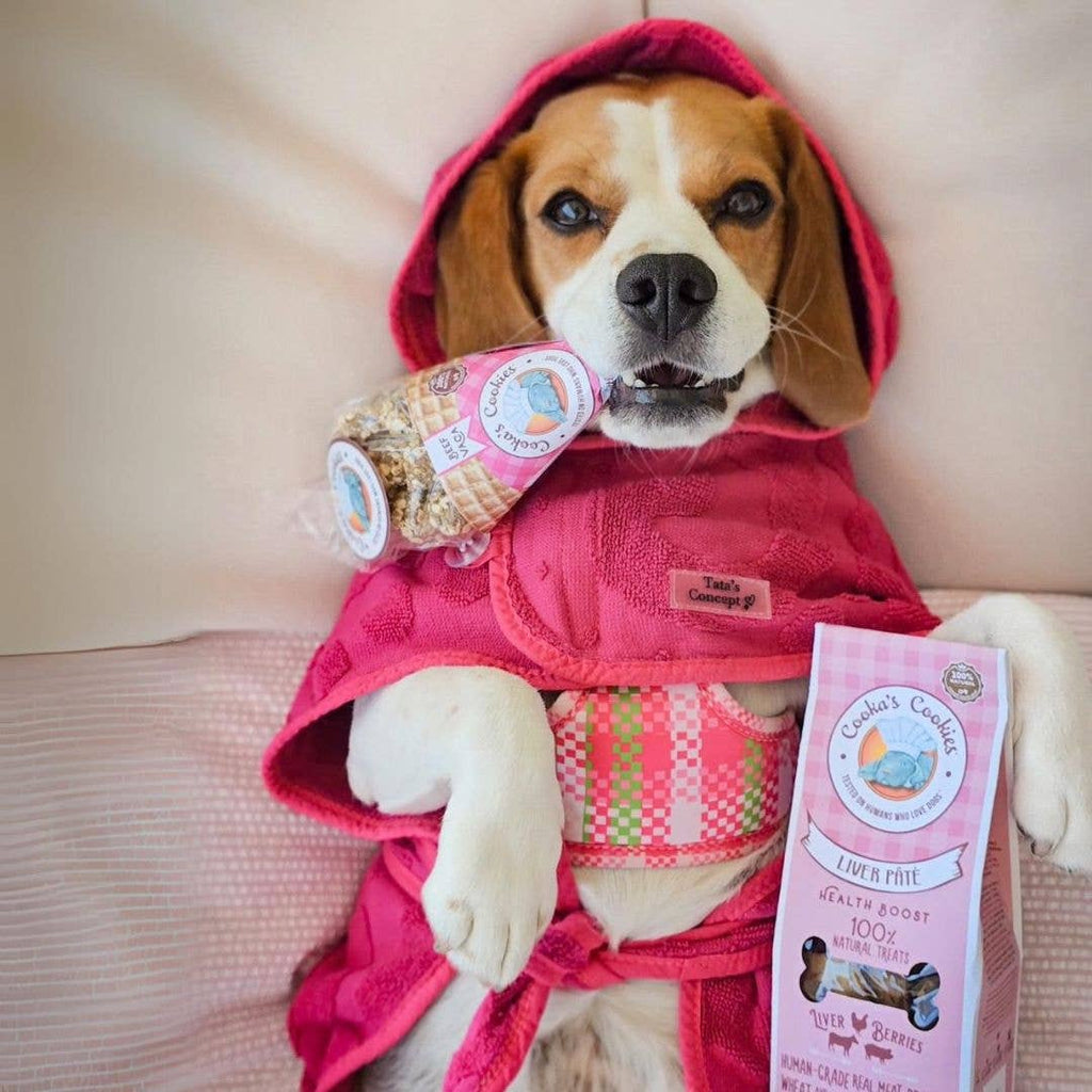 Cooka's Cookies - Beijinhos de Vaca - sprøde og naturlige oksekødsgodbidder til hunde